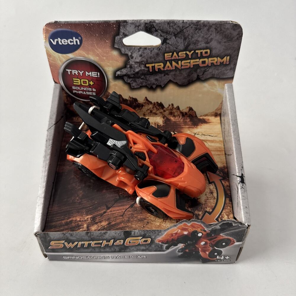 VTech Switch and Go Spinosaurus Race Car NEW IN BOX!